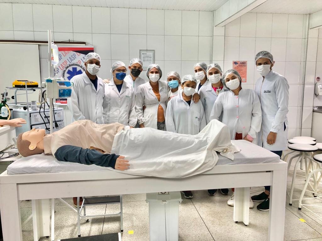 LASP realiza encontro de capacitação em suporte avançado de vida a PCR para profissionais da saúde