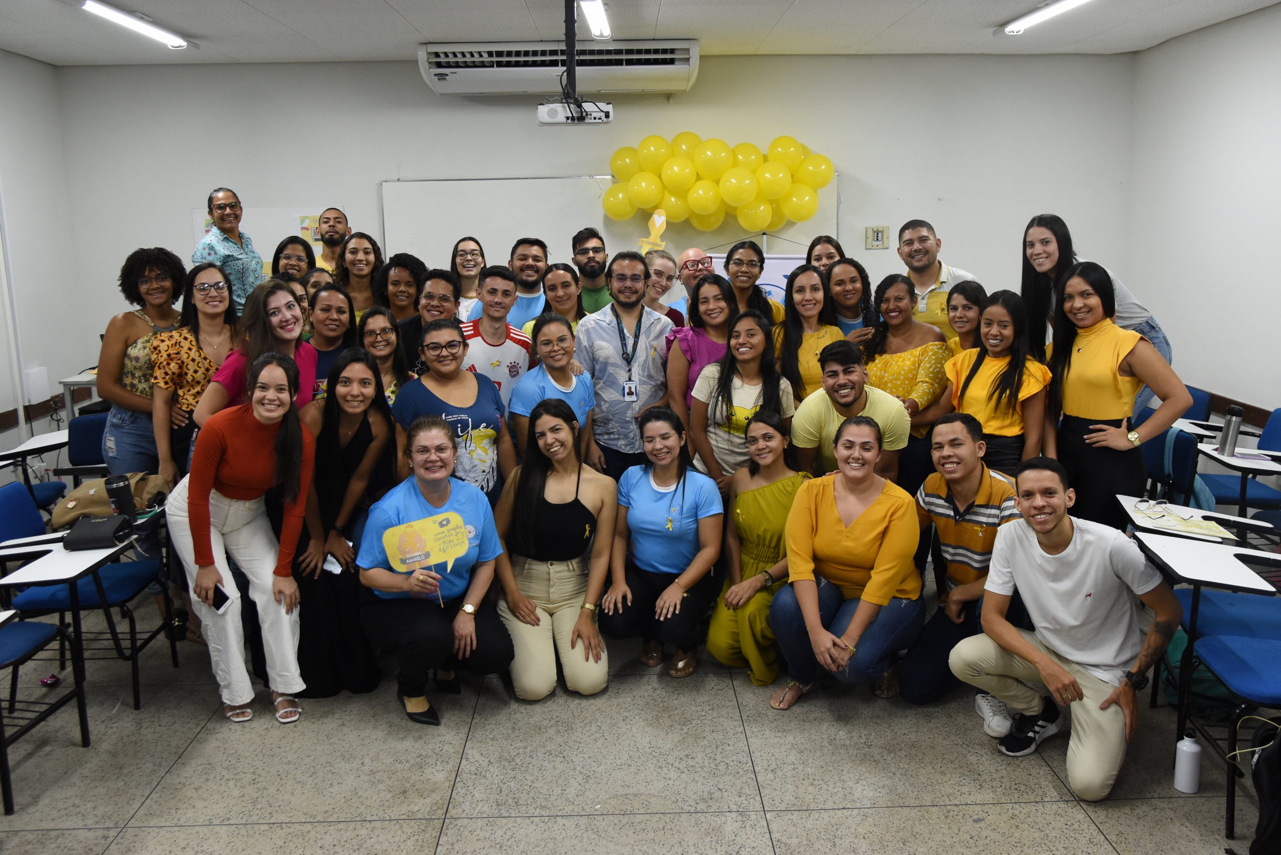 Roda de conversa na Unileão sobre o Setembro Amarelo