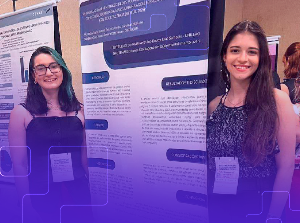 Estudantes de Psicologia apresentam pesquisa sobre masculinidade e redes sociais